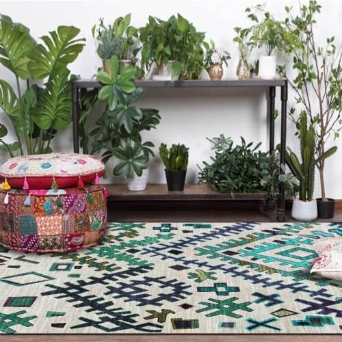 Bohemian National Style Large Carpets For Living Room Bedroom Area Rugs Study Rectangle Wholesale Dropshopping Factory Decor Mat