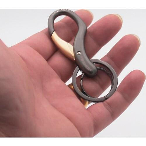 Brand Honest High-Grade Classic KeyChain Metal Car KeyChains Buckle Zinc Alloy Jewel Key Ring Holder Best Gift Bag Pendant