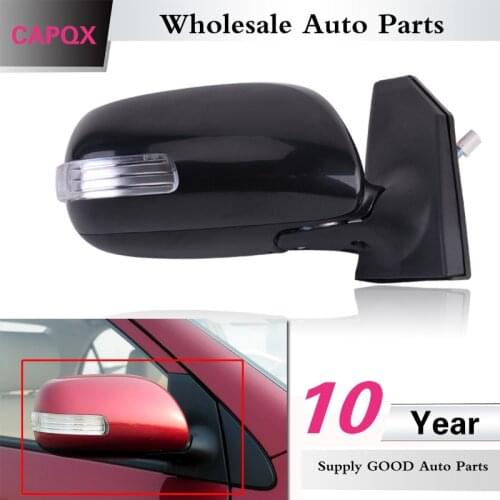 CAPQX FOR TOYOTA COROLLA 2012 2013 2014 2015 2016 Outer rear view rearview mirror electric with LED turn signal 5 pin/ 5Wire