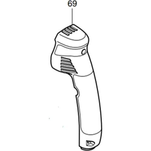 Handle cover for Makita HP2050F HP2051 HP2051F HR2432 HR2440F HR2450F HR2450FT HR2450T