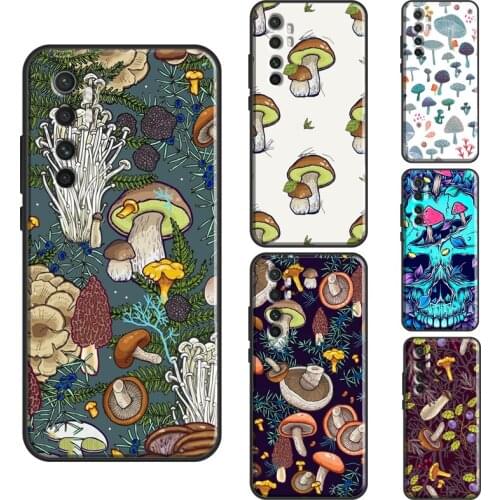 Mushroom Forest Case For POCO M3 Pro F2 F3 X3 Cover Bag For Xiaomi Mi 11 Pro 10T Mi 11 Ultra Note 10 Lite