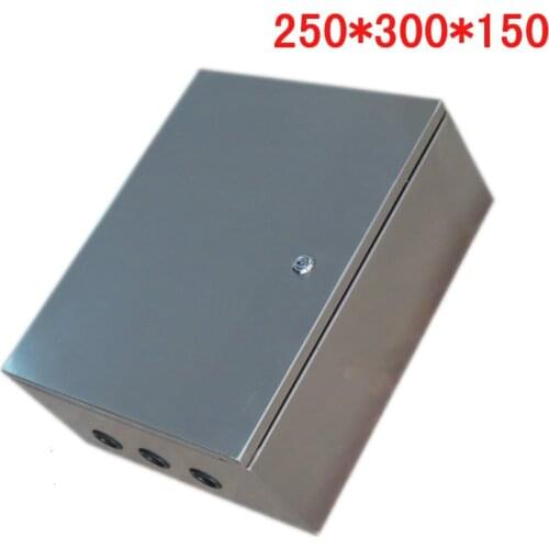 250*300*150MM JXF Household indoor surface mounted stainless steel distribution box Foundation box control cabinet enclosure