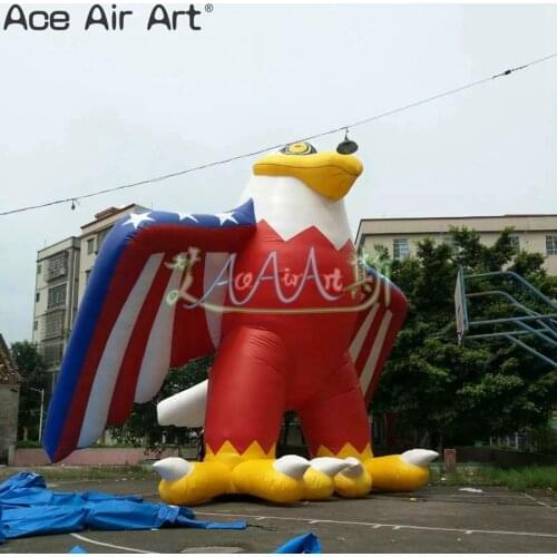 Giant inflatable cartoon model replica inflatable eagle balloon made for Texas