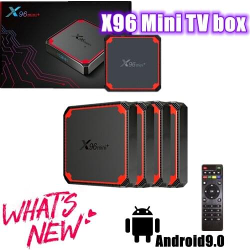 Media-Player X96 Mini Android 9.0 Smart TV Box Amlogic S905W4 Core 4K 1080P Full HD Quad Core WiFi Set 2GB+16GB Set-Top Box
