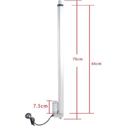 Multi-function Linear Actuator Motor DC112V24V36v Stroke Heavy Duty 750N load electric linear actuator linear tubular motor 1pc