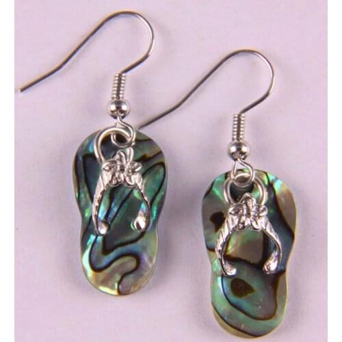 New Zealand Abalone Shell Earrings Fashion Jewelry T007