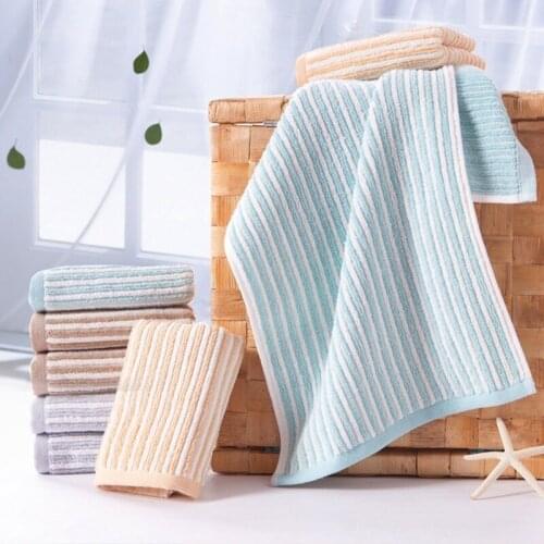 Stripe Microfiber Hair Towel Quick Drying Hair Wrap Super Absorbent Microfiber Towels Hair Coral Velvet Soft Bathroom Supplies