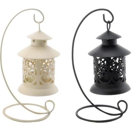 Hollow Hanging Bird Cage Candle Holder Classical Creative European Romance Candlestick Wedding Party Desktop Home Decoration
