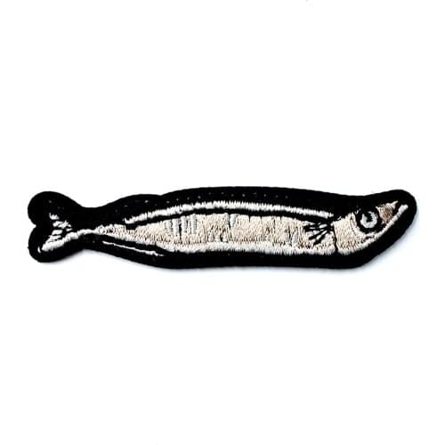 Fish Size:1.4x6.6cm DIY Cloth Badges Mend Decorate Iron On Patch Clothes Apparel Sewing Decoration Applique Sew On Patches