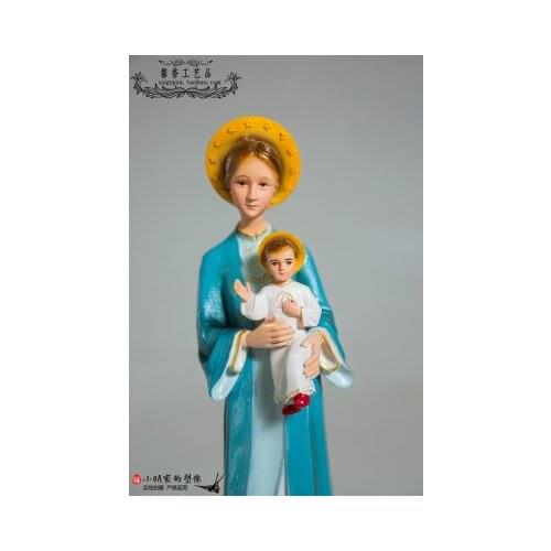 40cm Jesus Mary saint Lutherans statue of the virgin of innocence displays a Christian Catholic decoration creative sculpture
