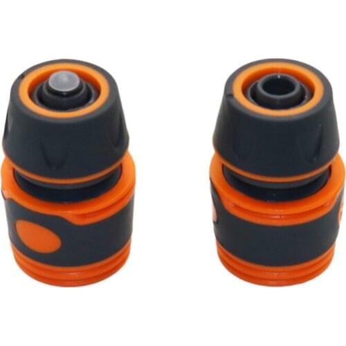 Car Wash Hose Connector, Waterstop Connector for 1/2 Inch Garden Lawn Irrigation Fittings Pipe Adapters 1 Pc