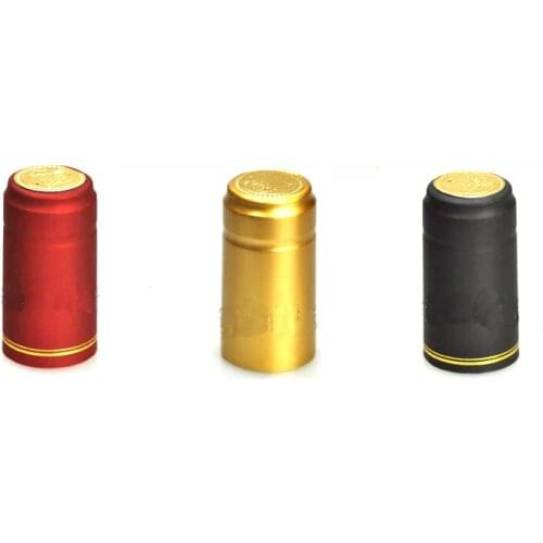100pcs Pvc Heat Shrink Cap Import Row Material Home Brewing Red Wine Bottle Seal Bar DIY Accessories