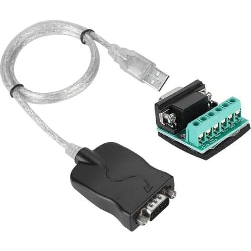 USB 2.0 to Interface RS-485 DB9 Serial Converter Adapter Cable for PC NK-Shopping