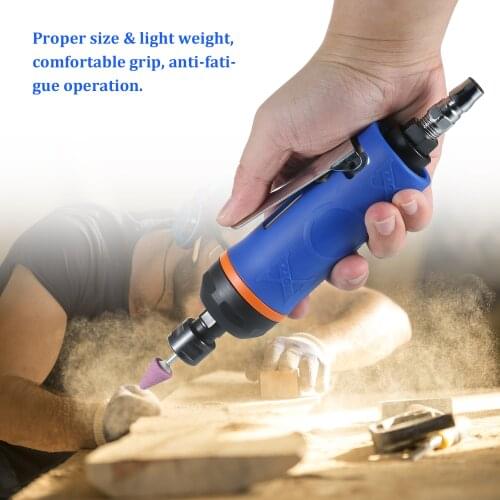 1/4 Inche High Speed Air Grinder Mini Air Die Grinder Kit Pneumatic Tools Set Polishing Grinder Polishing Machine Engraving Mill