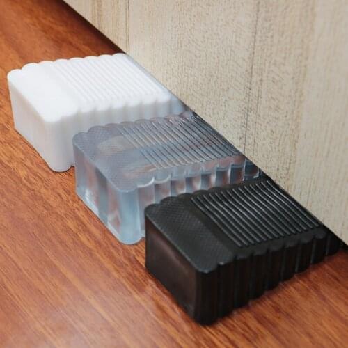 1Pcs Creative safety door stop Silicone anti-skid, windproof Door stop/Door top/Door stop Door rear retainer Anti-collision Stop