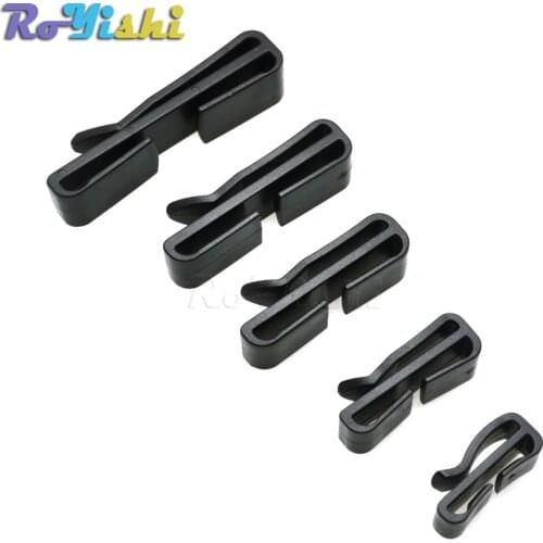 10pcs/pack Quick Slip Keeper Buckle clip Slider Black For Molle Tactical backpack Adjusting strap webbing 20/25/32/38/49mm