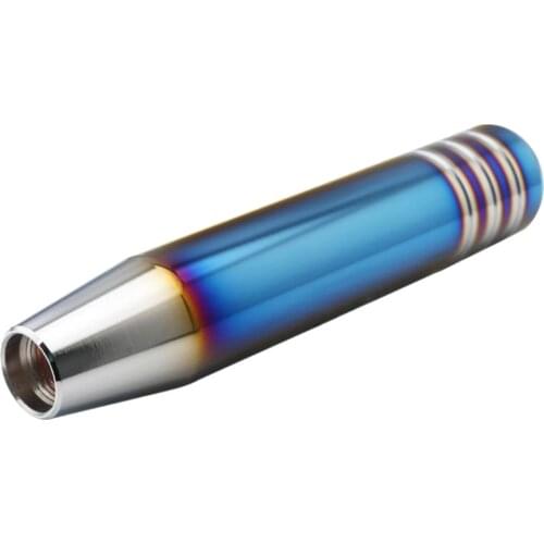 1x Car Manual Shift Knob Gear Shift Shifter Lever Aluminum Handle 18cm