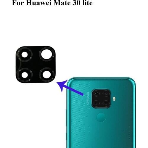 2PCS High quality For Huawei mate 30 lite Back Rear Camera Glass Lens test good For Huawei mate 30lite Replacement Mate30 lite