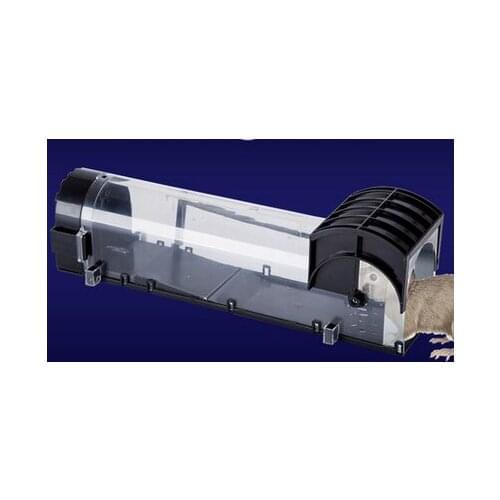 2017 Automatic locking door mouse trap Mouse hole design rat traps household Pedal rotation continuous hamster cages