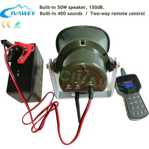 2 way wireless remote control 400 sounds Electronics mp3 Hunting bird caller 400 bird animal sounds decoy goose duck caller