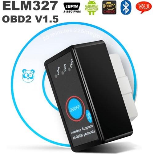ELM327 Bluetooth V2.1 Android PC Scanner For Peugeot Citroen Jeep Subaru Mitsubishi Saab Mini OBD2 Diagnostic Tool Code Reader
