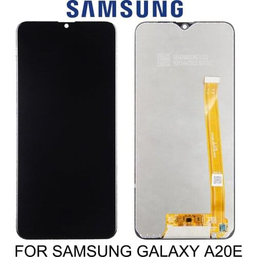 For Samsung Galaxy A20e A202 A202F A202DS Display Touch Screen Digitizer Assembly A202 A202F/DS For SAMSUNG A20e LCD with frame