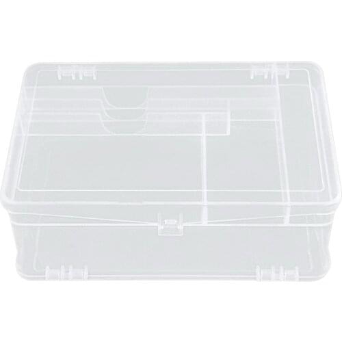 Double-Layer Nail Art Storage Box Nail Pen Storage Box for for Nail Art Pens Nail Brush Container Manicure Nail Tools