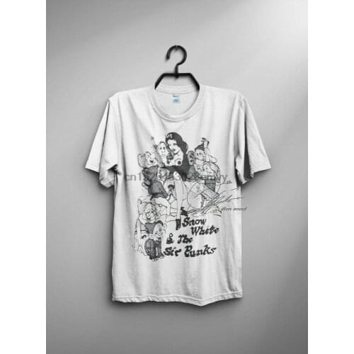 T shirt 1980s Snow White The Sir Punks Shirt