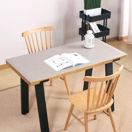 Imitation cement texture mat Table mat insulation pad PVC waterproof anti-scalding oil-proof No-clean 2mm coffee table mat