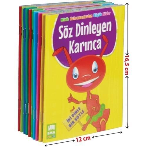 Tiny Kahramanlardan Big Words Series Turkish (10 Book, 1. And 2. For classes) Color, Picture Emine Korkmazer