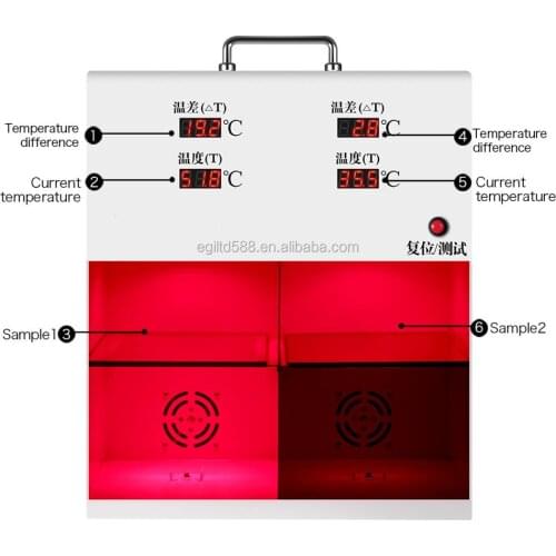 LS300 Solar Film Temperature Meter Test Glass Window Tint Temperature Heat Insulation Performance