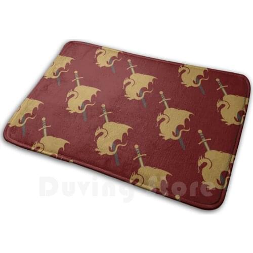 Excalibur Wyvern Soft Non-Slip Mat Rug Carpet Cushion Merlin Merlin Merthur Arthur Pendragon Dragon