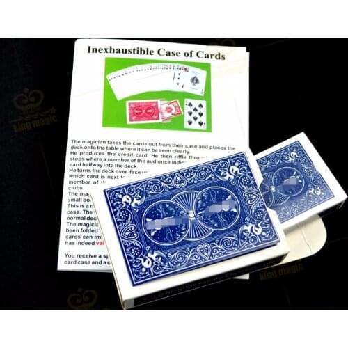 Inexhaustible Case Of Cards Magic Tricks Cards Change Magic Box Props Class Magic Stage Street Mentalism Illusions Toys Joke