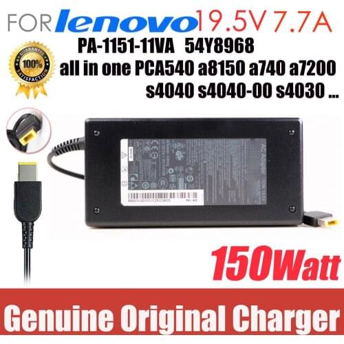 Original 19.5V 7.7A 150W AC Adapter For Lenovo IdeaCentre A540 a8150 a740 a7200 s4040 s4040-00 s4030 PA-1151-11VA 36200463