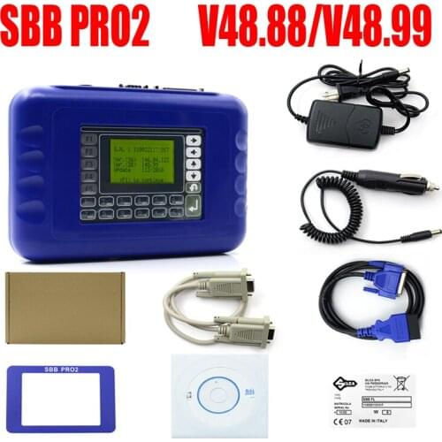 SBB V48.99 PRO2 Key Programmer OBD2 V48.88 SBB Key Transponder Immobilizer OBDII KEY Programming