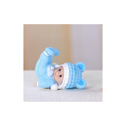 Boy baby doll Silicone soap mold handmade soap molds silica gel Aroma stone moulds candle mould cake decorations baking tools