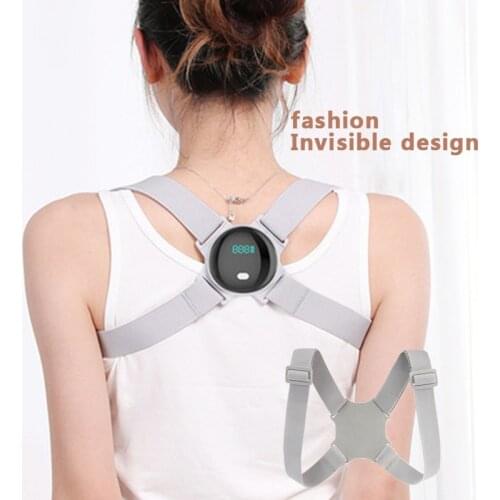 Smart hunchback correction device for adults and children with anti-hunchback correction belt posture correction device