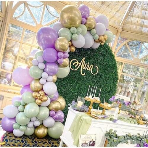 85pcs Animal Forest Theme Balloon Garland Arch Kit Avocado Green Gold Chorme Globos Wedding Birthday Party Decors Baby Shower