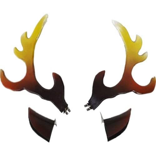 Sky Children of Light Descendants of Light Cosplay Horn Ears Hair Clip Pin Headwear Christmas Cos Accessories Props Handmade