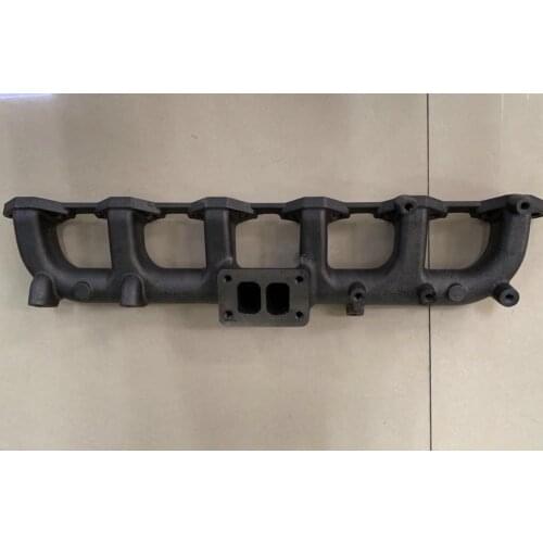 Excavator parts Sany 205/215-8/235-8 exhaust manifold, Mitsubishi 6D34 engine exhaust manifold