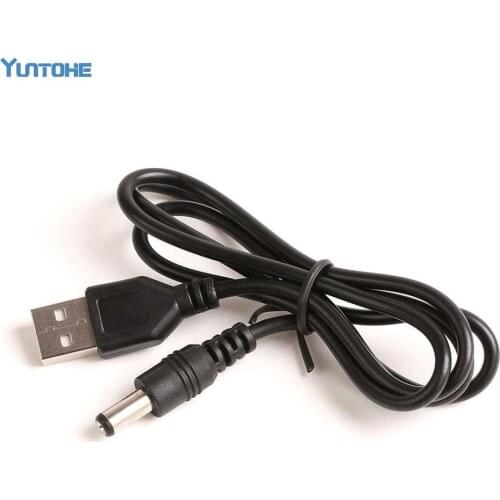 80cm USB Power Charge Charging Cable 5.5mm*2.1mm USB TO DC 5.5*2.1mm Power Cable Jack 100pcs/lot