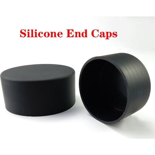 10pcs 9mm 10mm 11mm 12mm 13mm 14mm Silicone Rubber End Cap Machine Protection Cover Pipe Round Seal Strip Acrylic Tube Cover
