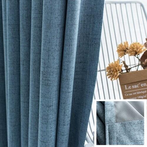 Blackout Curtains For the Bedroom Window Treatment Solid Stripe Drapes Thermal Insulated Curtains for Living Room Custom Made