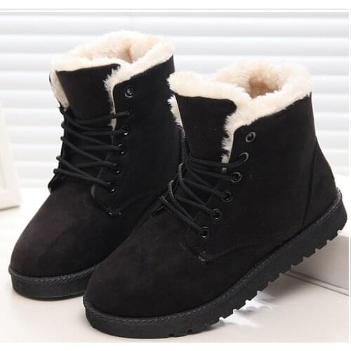 Women Boots Winter Shoes Woman Super Warm Snow Boots Women Ankle Boots For Female Winter Shoes Botas Mujer Plush Booties