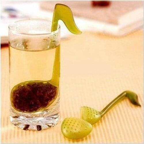 1 PCS New Portable Healthy Food Grade Musical Note Tea Infuser Gadget Environmentally Friendly Elegant Tea Infuser Drinkware