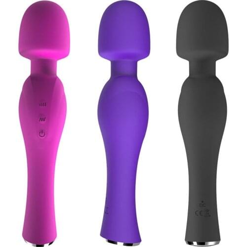 18+ New 20 Speed Dildos AV Vibrator Magic Wand for Women Clitoris Stimulator USB Rechargeable Massager Goods Sex Toys for Adults