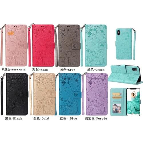 30pcs PU Leather Flip Wallet Case for Google Pixel 3 XL Phone Cover Elephant Fireworks Case FOR Google Pixel 3 Shell Coque