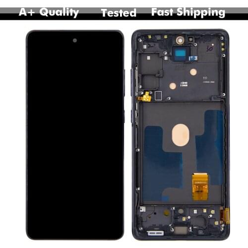 AMOLED Display For 6.5" Samsung Galaxy S20 FE 5G SM-G781B G781B/DS G781U1 G7810 Display Touch Screen Replacement Parts+Frame