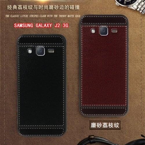 Cover for Samsung galaxy J2 SM-J200H J200G J200Y J200F Funda 4.7" Soft Black silicone Coque for Samsung galaxy J2 3G Duos Cases