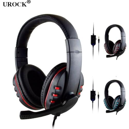 Cheap 3.5mm Wried Gaming Headset Music Stereo Surround Sound Headphone With Mic Volume Control For IPhone PS3 PS4 Xbox One 360